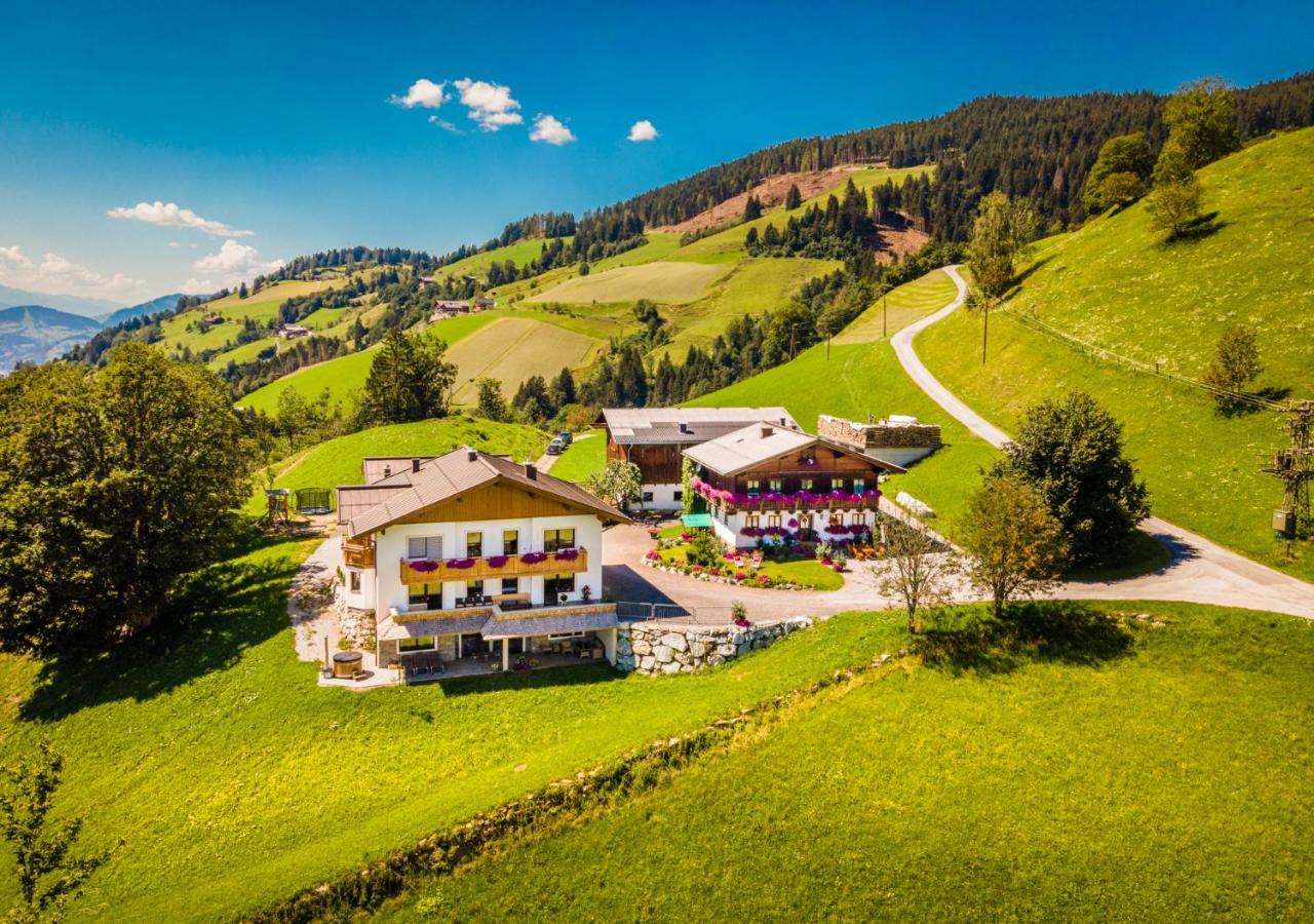 Lindbichlhof Urlaub Am Bio Bauernhof Sankt Johann im Pongau Exterior foto