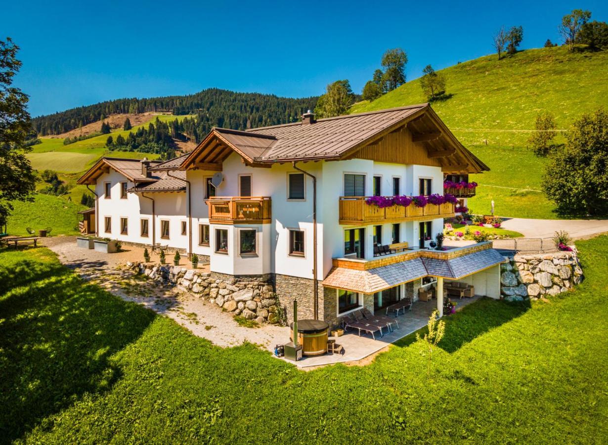 Lindbichlhof Urlaub Am Bio Bauernhof Sankt Johann im Pongau Exterior foto