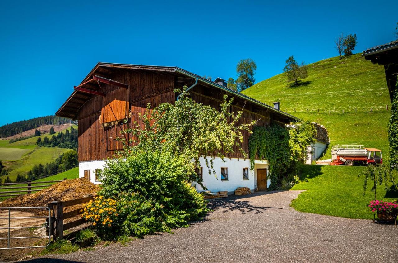 Lindbichlhof Urlaub Am Bio Bauernhof Sankt Johann im Pongau Exterior foto