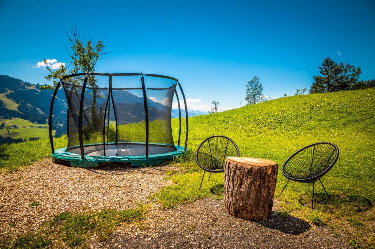 Lindbichlhof Urlaub Am Bio Bauernhof Sankt Johann im Pongau Exterior foto