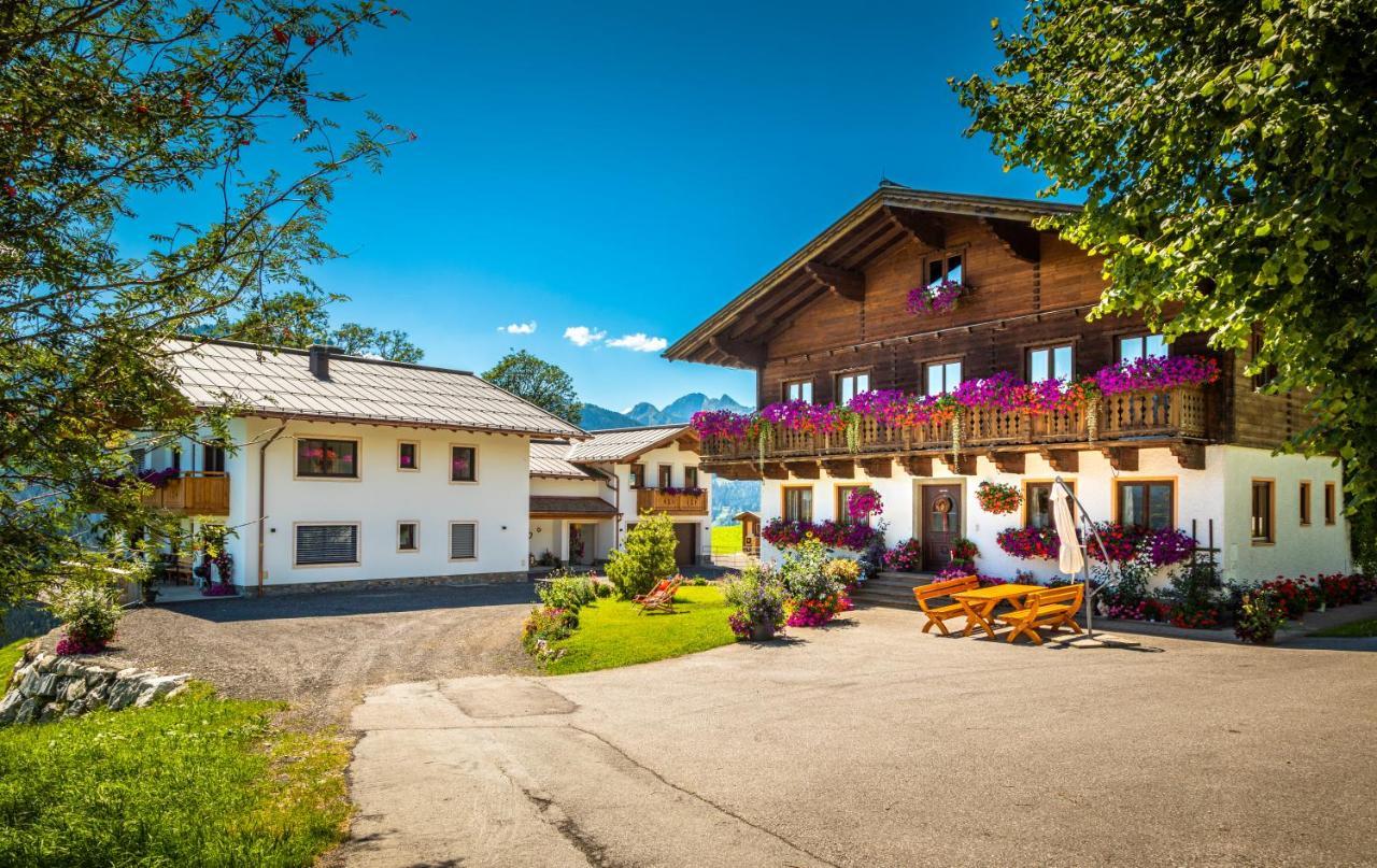 Lindbichlhof Urlaub Am Bio Bauernhof Sankt Johann im Pongau Exterior foto